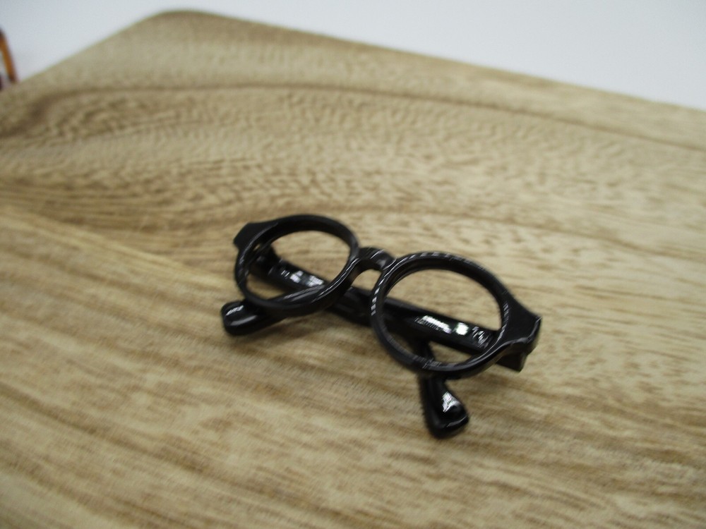 Glasses 1pcs black for dole about 4.5cm