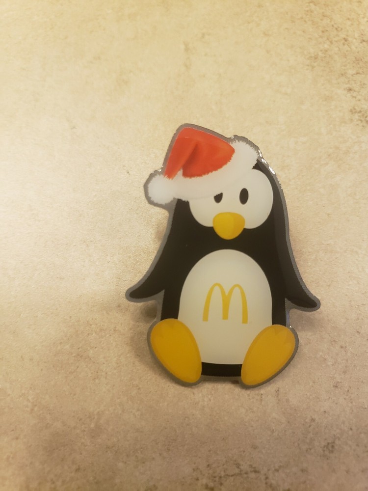 Mcdonalds Holiday Penguin Pin