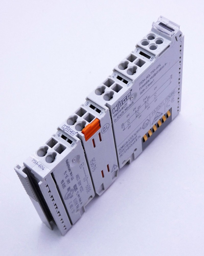Wago 750-604 potential multiplication terminal -unused-