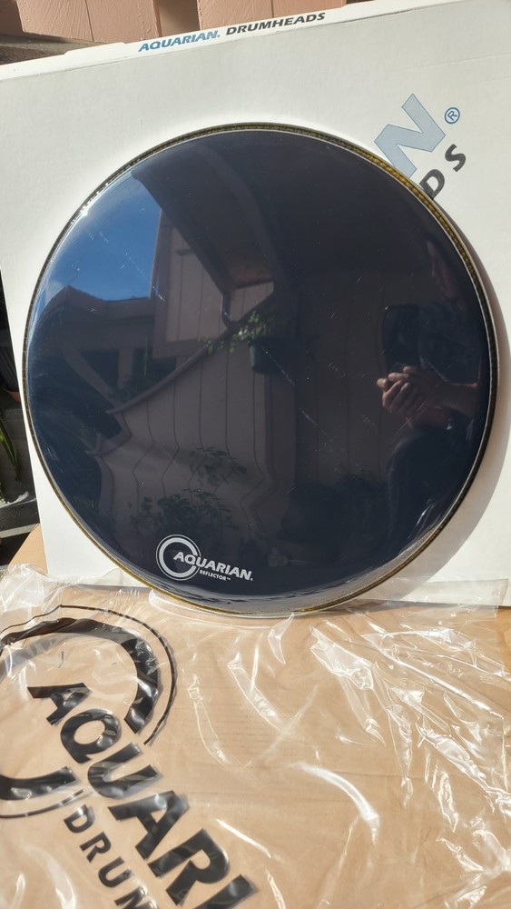 Aquarian Reflector Mirror Drum Head 24"