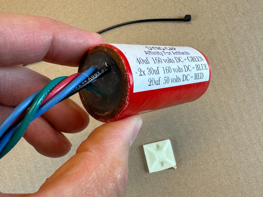 New Multi-Section Capacitor for Hallicrafters S-38 S-38A "Firecracker"