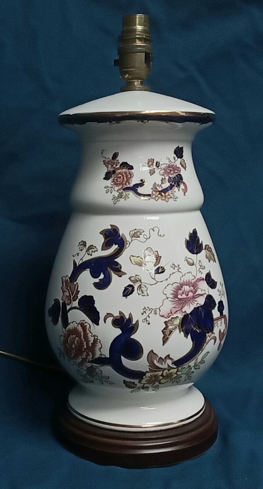 Mason i Mandalay Blue Table Lamp