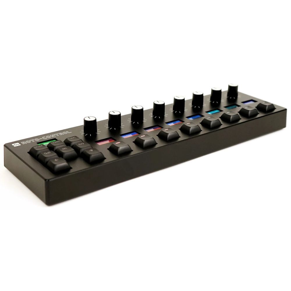 Melbourne Instruments ROTO-CONTROL DAW and MIDI Controller w/ 2x MIDI Cable KIT