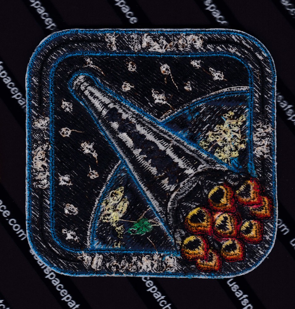 Authentic ABS-3A / EUTELSAT-1 SPACEX FALCON 9 Launch SATELLITE SPACE PATCH