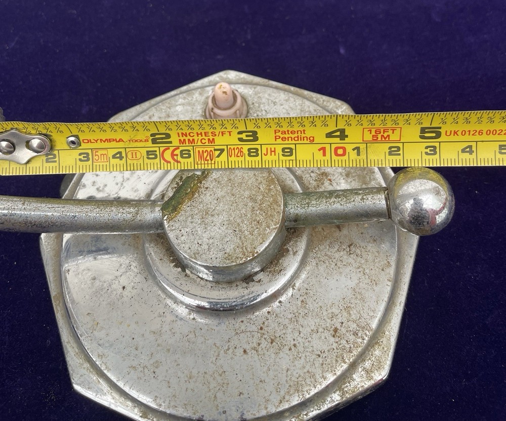 Art Deco Chrome Table Lamp Base Original