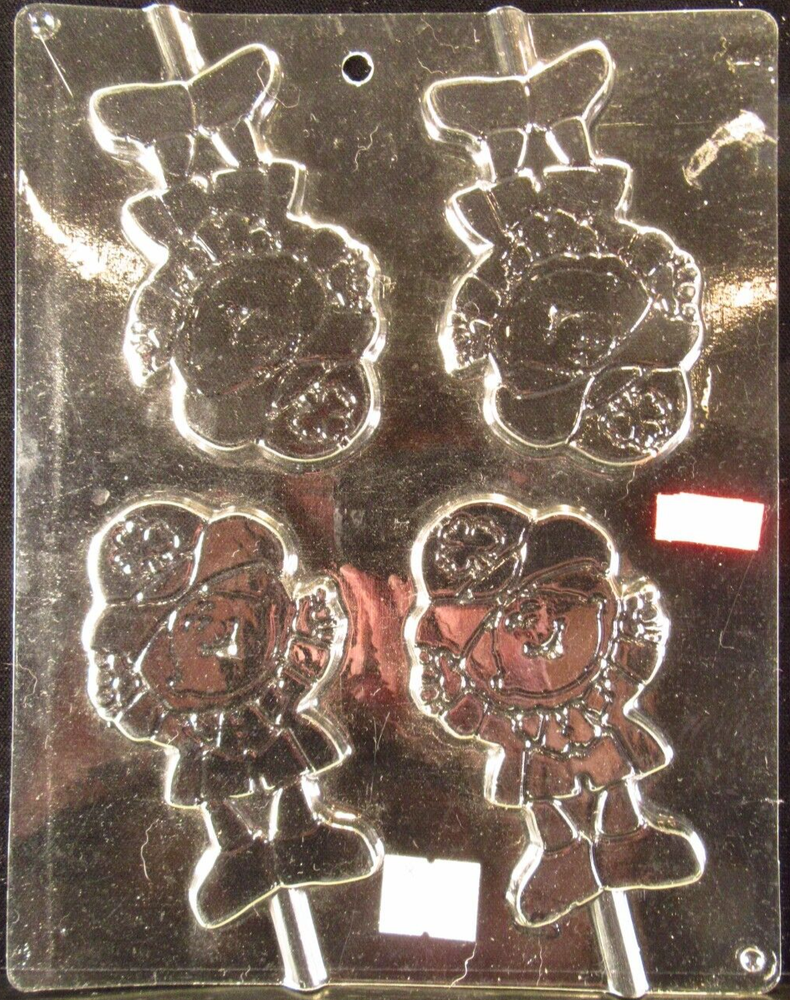Saint Patrick’s Day Leprechaun Plastic Chocolate Candy Lollipop Mold