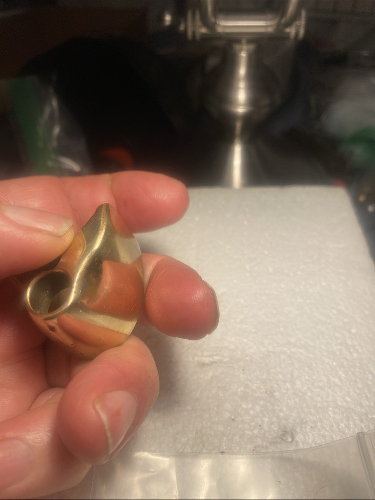 Investarms Hawken Muzzleloader Brass Forearm Nose Cap and screw.