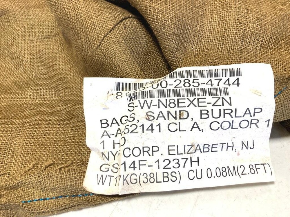 Burlap Sandbags 3pk