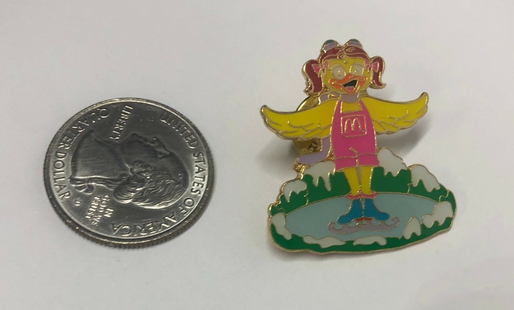 McDonald's Birdie Ice Skating Pin