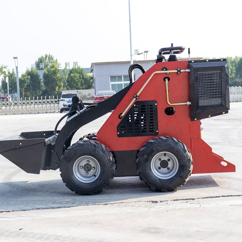 B&S engine Compact Mini Wheel Skid Steer Loader with 13.5HP Power