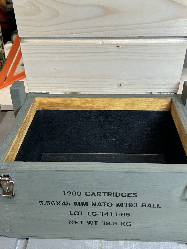 5.56 NATO / .223 Ammo Box – Armor Core – Stainless Hardware – Caliber Collection