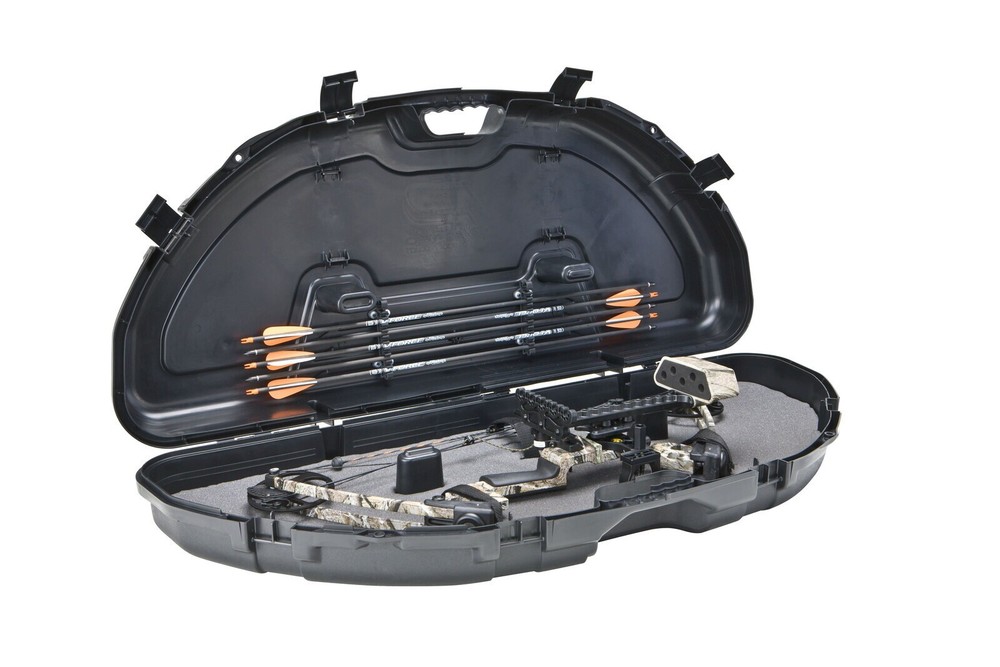 Protector Compact Bow Case Archery Storage Lockable Rugged Padded Protection