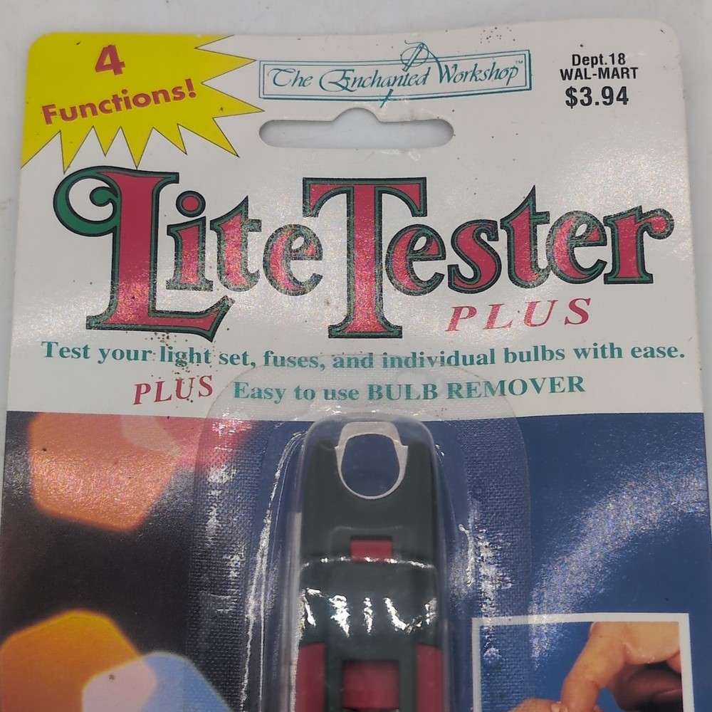 Lite Tester Plus The Enchanted Workshop LT3, 4 Functions New Old Stock Wal-Mart
