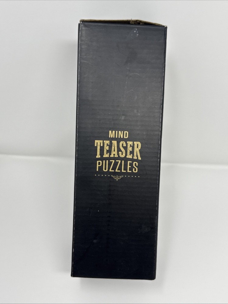 The Original Fun Workshop Mind Teaser Puzzles Game Solution NEW IN BOX!