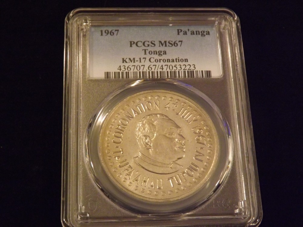 1967  Pa ' anga               TONGA           PCGS  MS 67