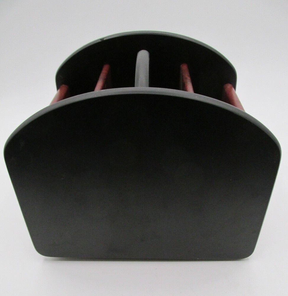REVOLVING REMOTE CONTROL CADDY STORAGE BOX STAND DESK ORGANIZER!