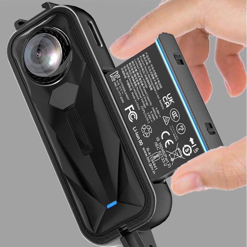 Plastic Protective Case Panoramic Sports Camera Cold Rabbit Cage for Insta360 X5