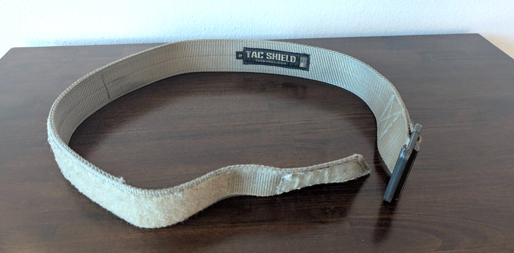 TAC Shield Tactical Riggers Belt Adjustable Size Small