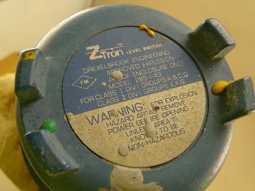 Drexelbrook Ztron Level switch 115VAC, 285-1-49