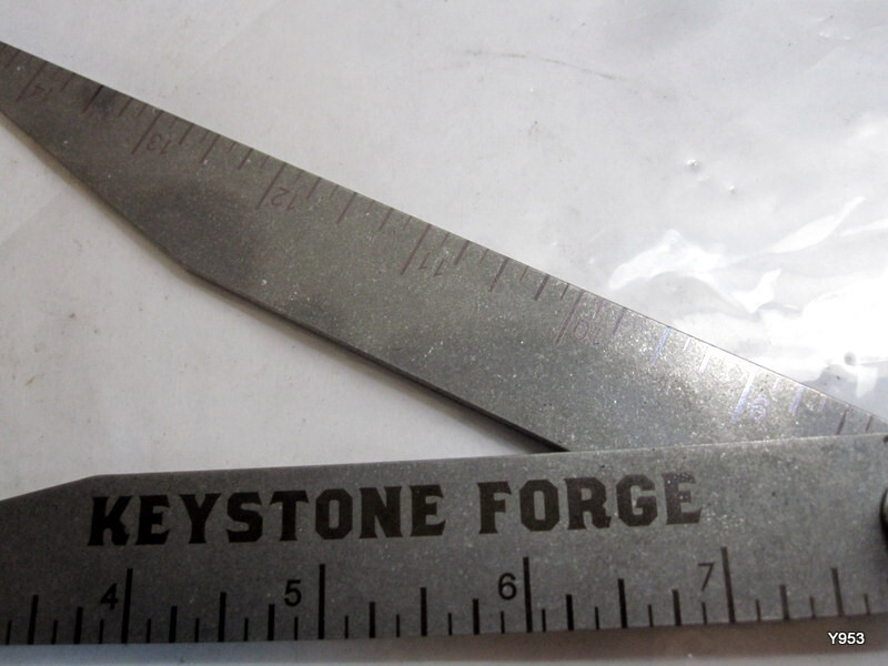 keystone forge 8” straight leg Inside caliper