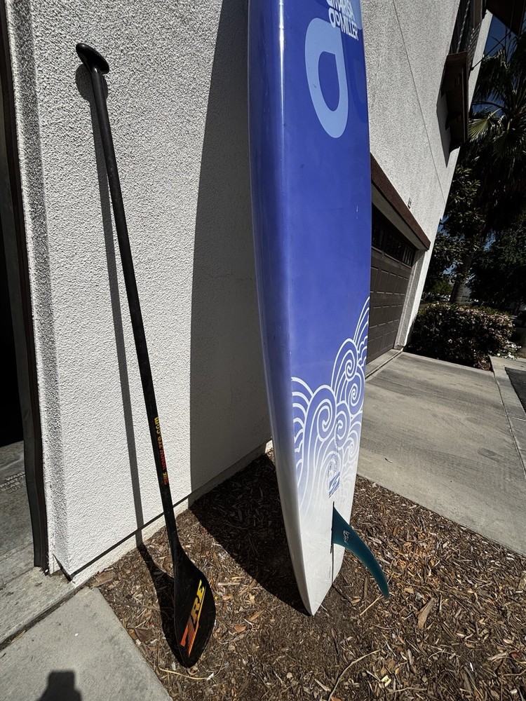 Stand Up Paddle Board (SUP) w/ Paddle + 2 Ankle Leashes