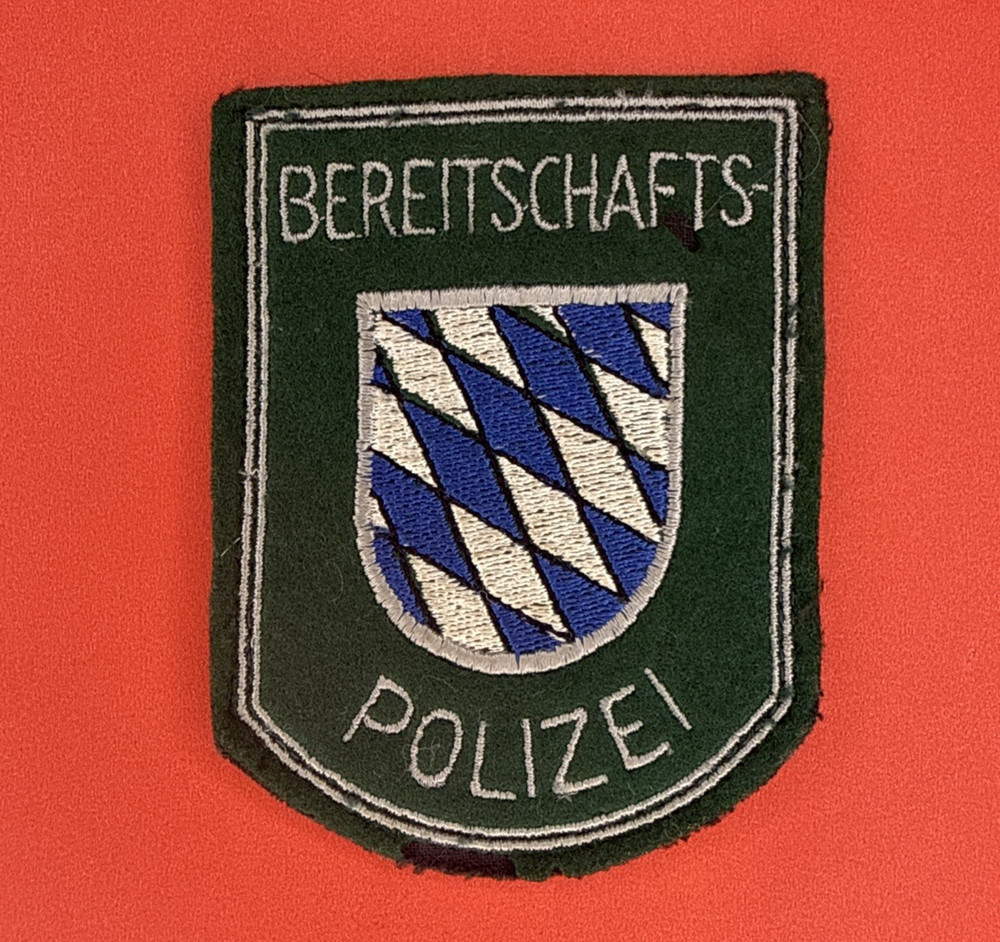 Bavarian State Riot Police Patch Germany