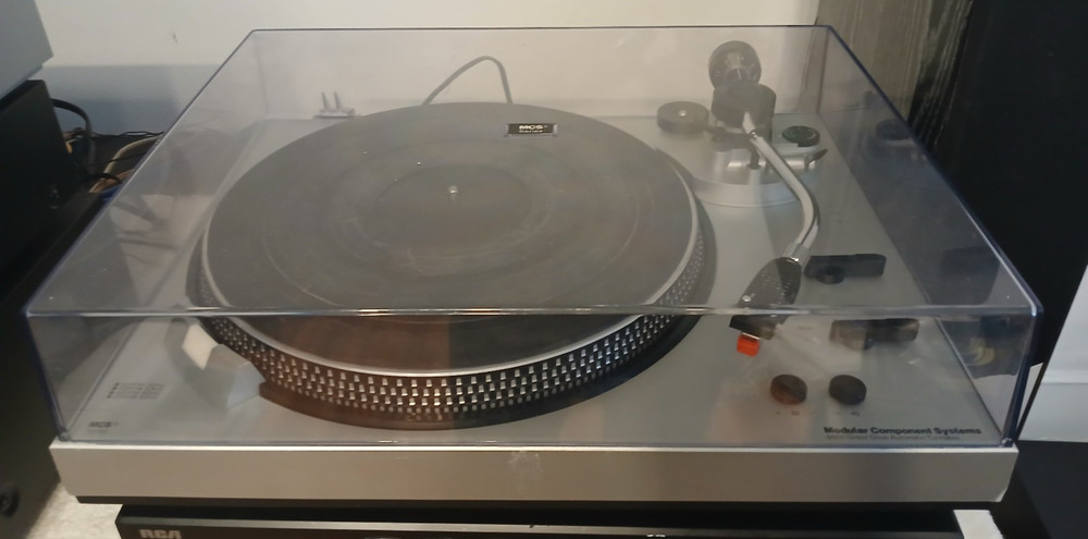 Modular Component Systems MCS 6602 Direct Drive Turntable Tested-Working-S.Video