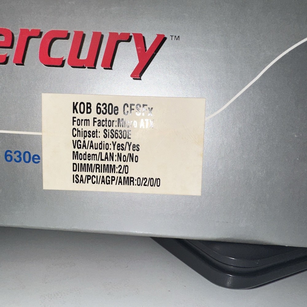 Mercury Mainboard