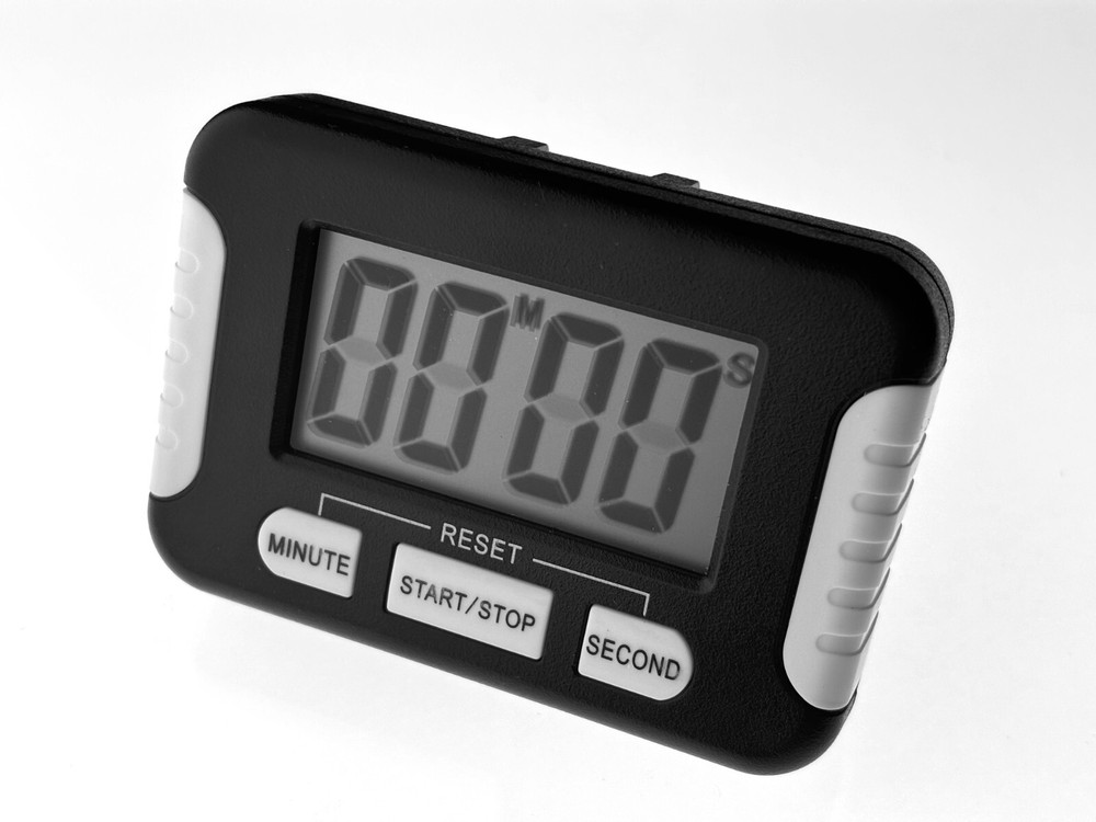 Digital Darkroom Timer Clock LCD Large Count Down Clear Loud Alarm