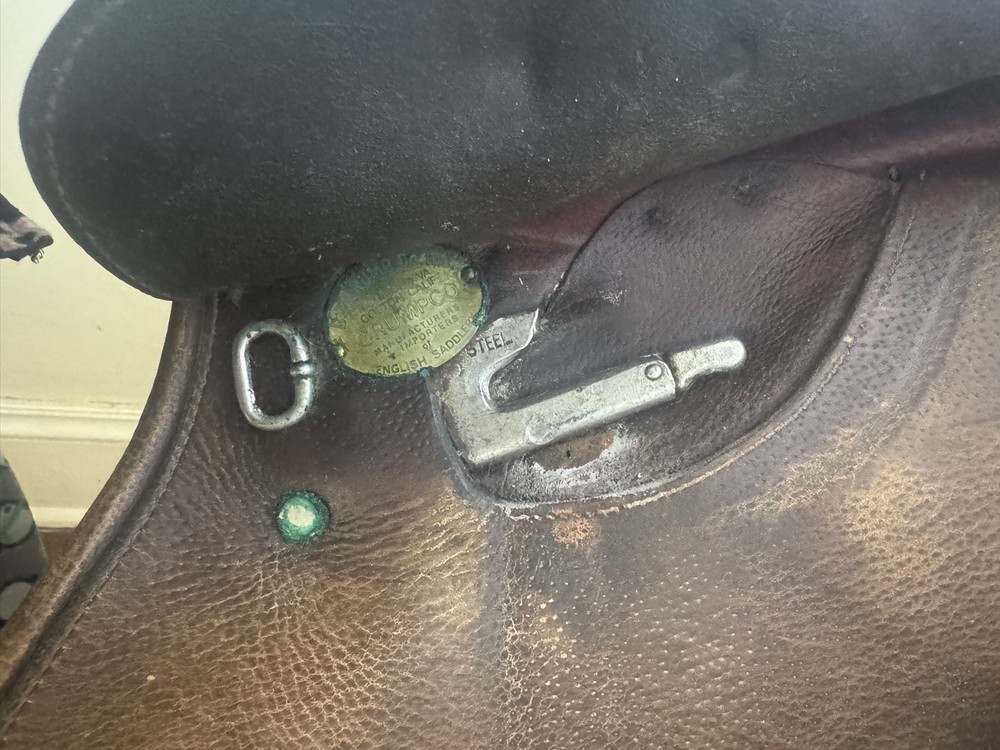 B. T. Crump English Saddle