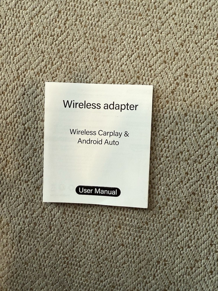 Wireless CarPlay & Android Auto Adapter Plug Play Auto-Connect No Delay
