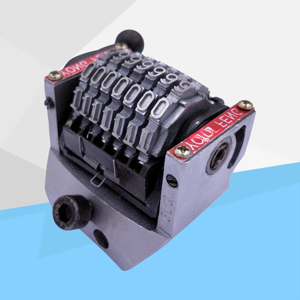 For GTO Heidelberg Printer 7 Digits Rotary Numbering Machine Vertical Forward
