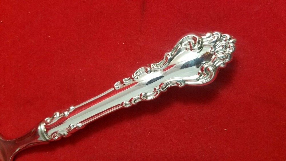 Spanish Baroque Reed & Barton Sterling Handle Custom Made Tomato Server