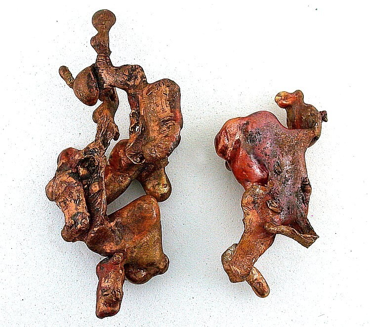 TWO ARIZONA COPPER NUGGET CN10