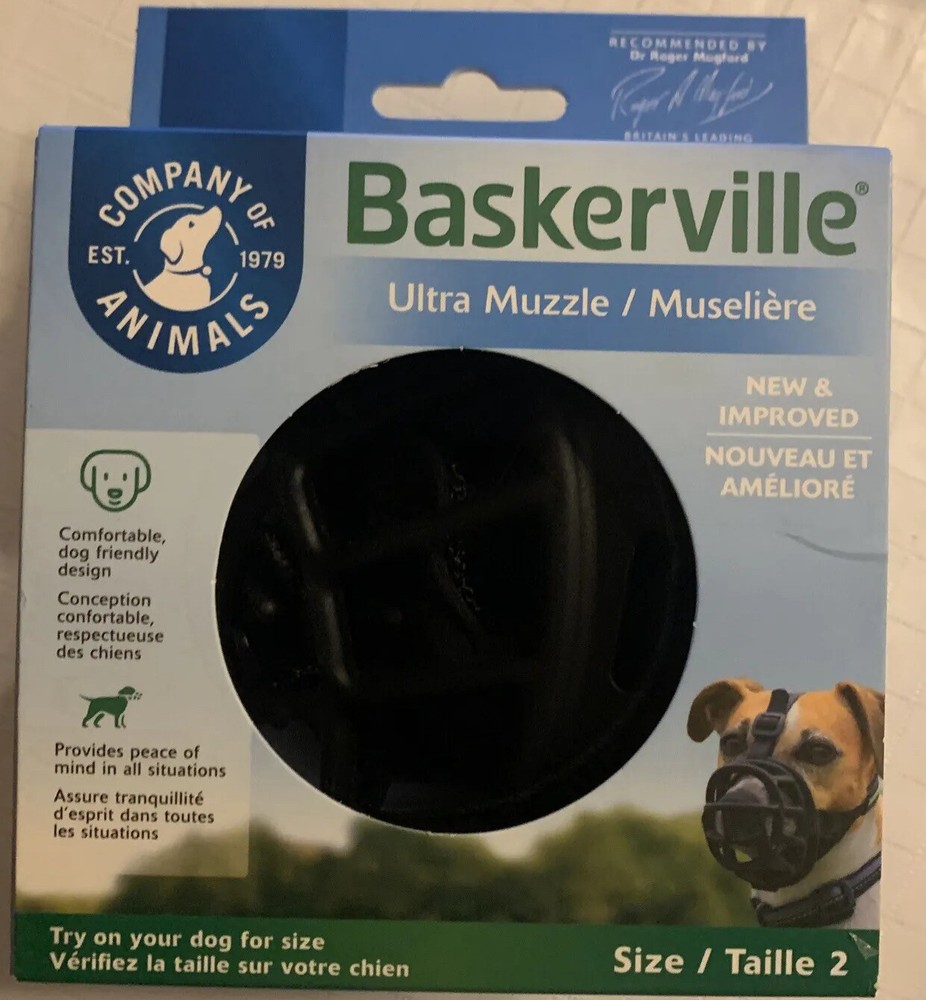 Baskerville Ultra Muzzle Black Size 2