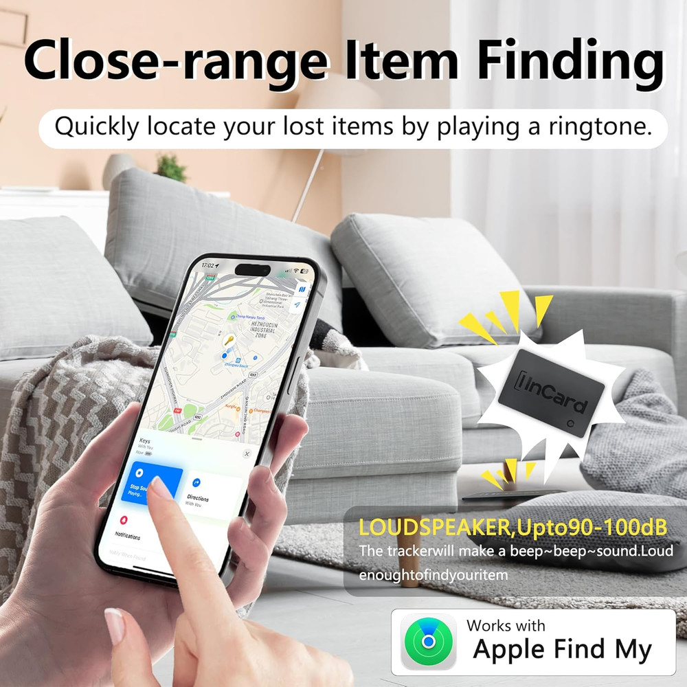Wallet Tracker (Both iOS and Android) IP68 Bluetooth Smart Finder Card GPS Track