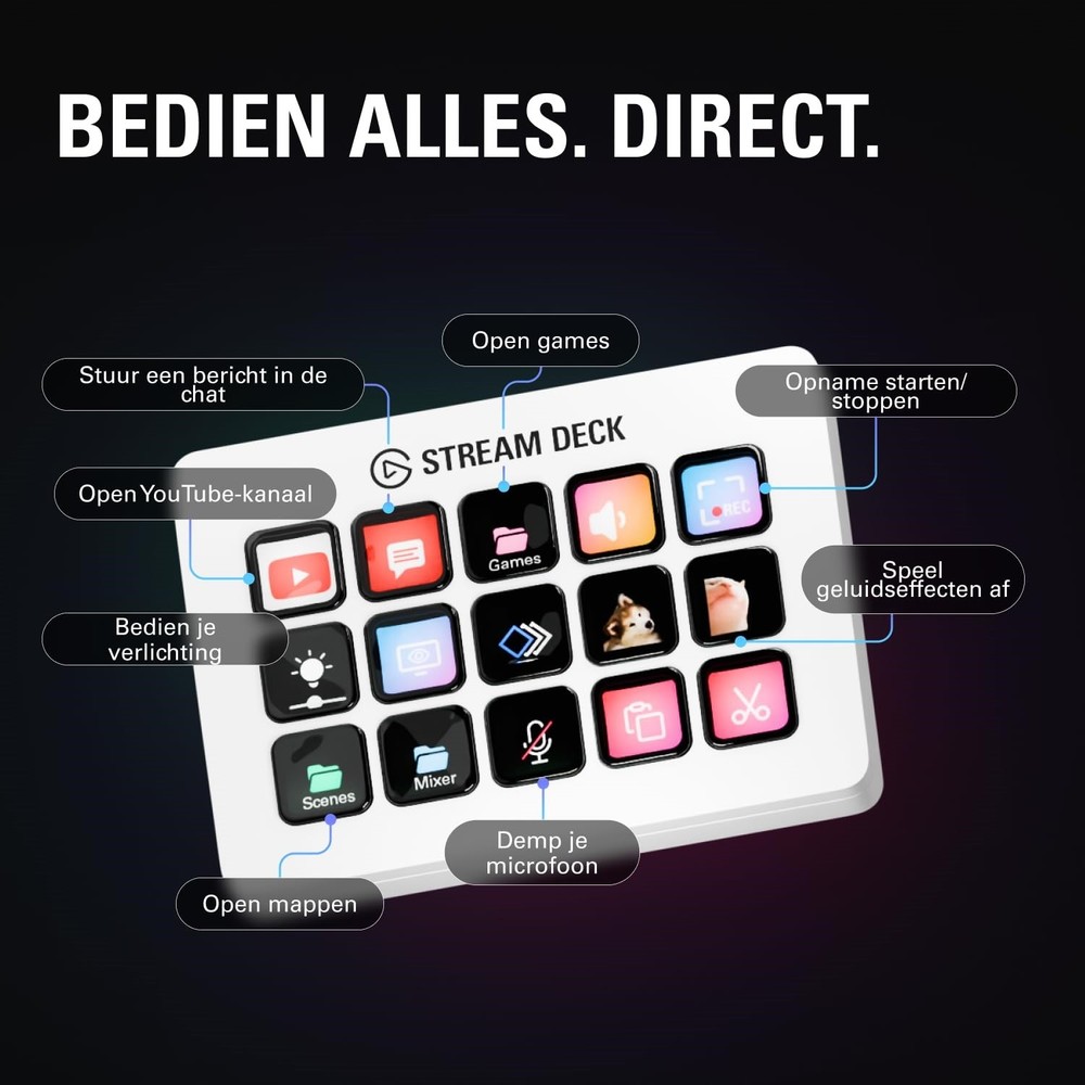 STREAM DECK MK.2 WHITE