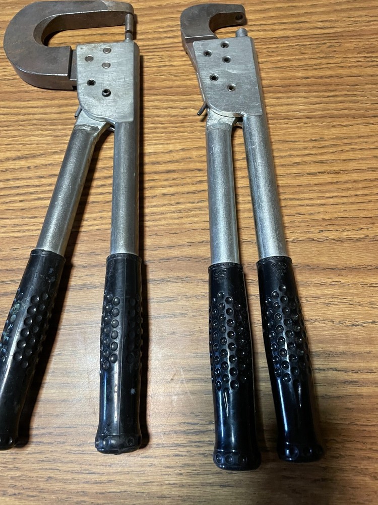 2 ea. Reg. Yoke and Deep yoke hand riveters