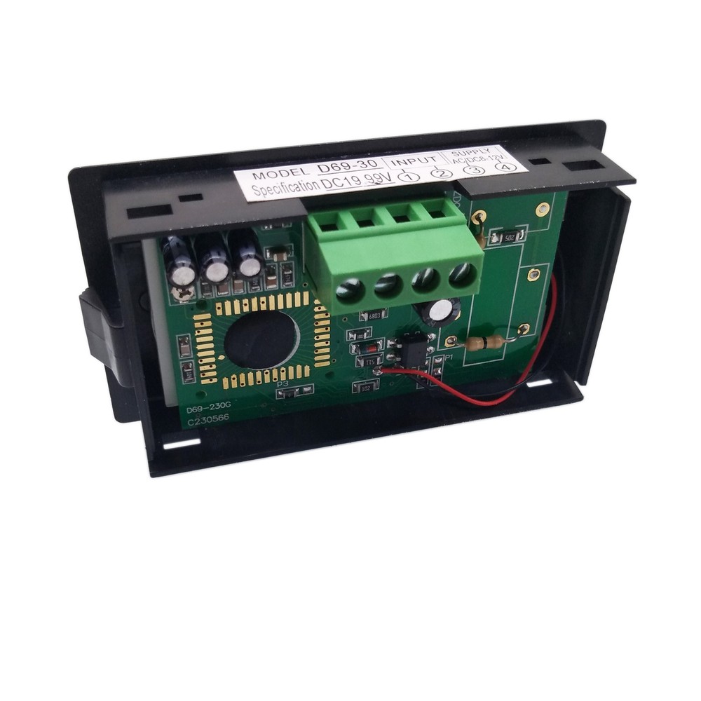 DC 0-199.9V 200V Blue LCD Digital Volt Voltage Panel Meter Voltmeter