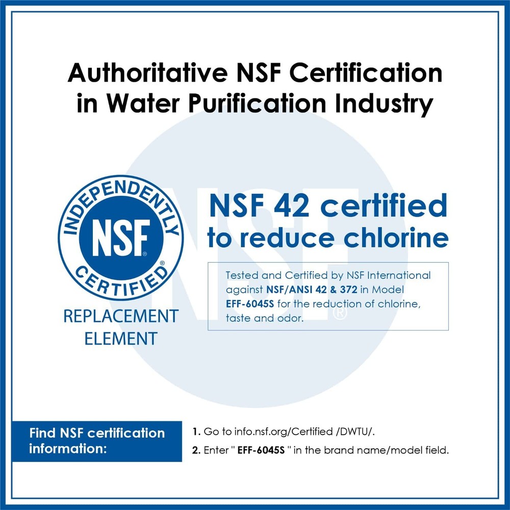 Waterdrop Refrigerator Water Filter, Replacement for Samsung DA97-17376B, 8 pack
