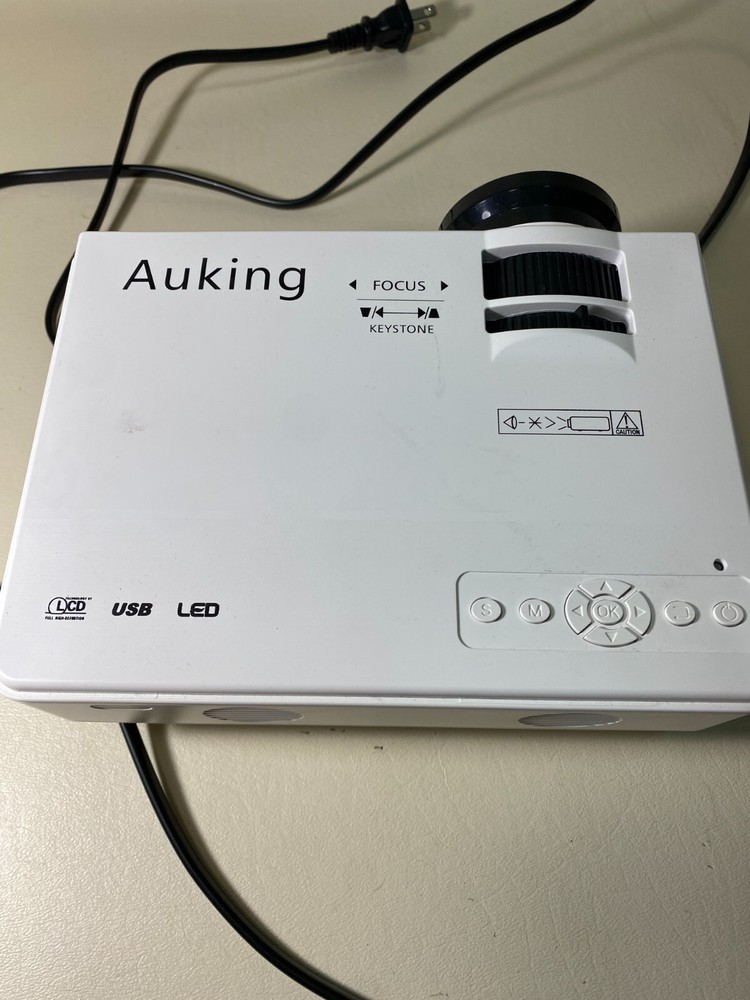 Auking Mini Portable Projector With Remote Works Great!