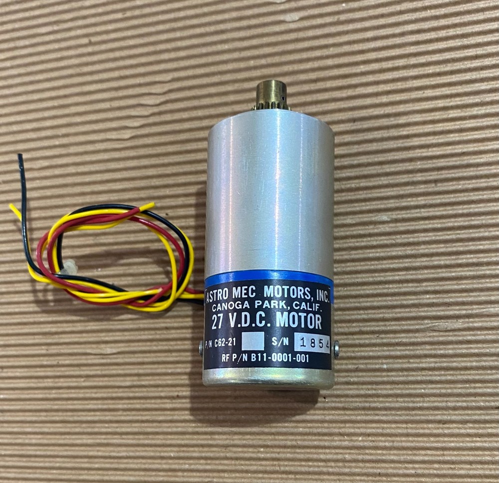 ASTRO MEC MOTORS 27 V.D.C.