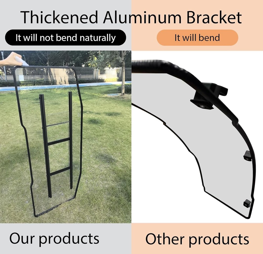 Hard Coated Rear Windshield for Can-Am Defender