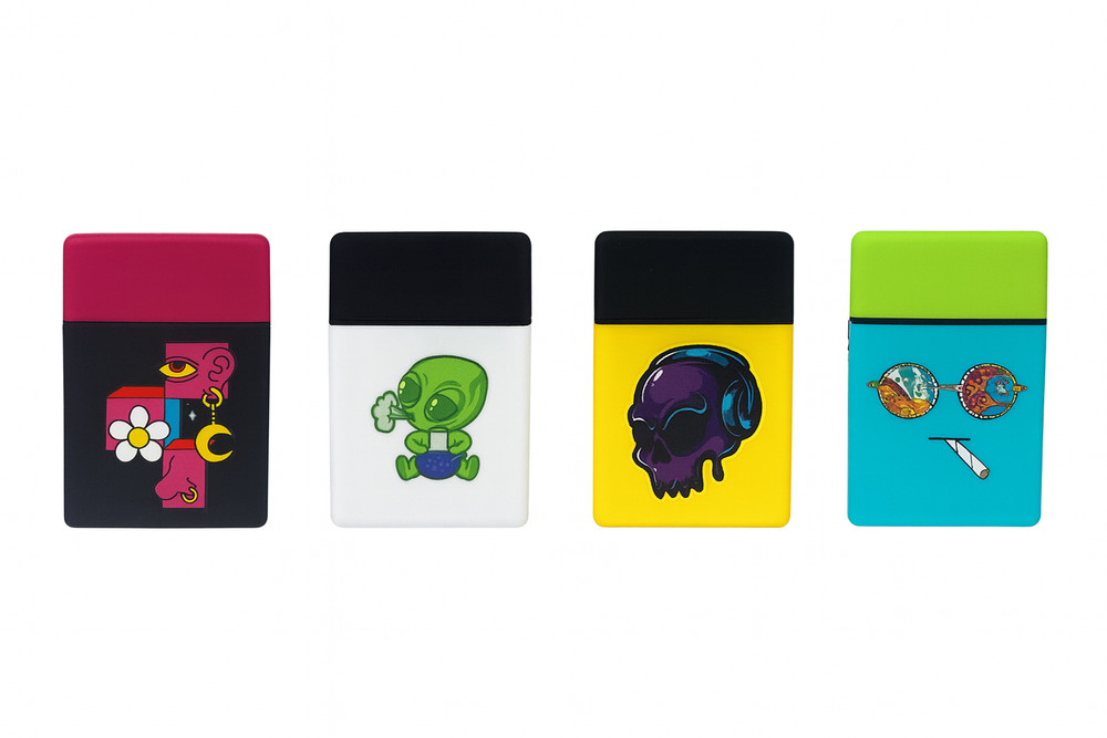 Torch Windproof Refillable Lighter – 2 CT| Mixed Colors & Designs