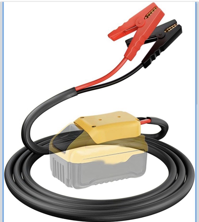 Jumper Cables with Adapter