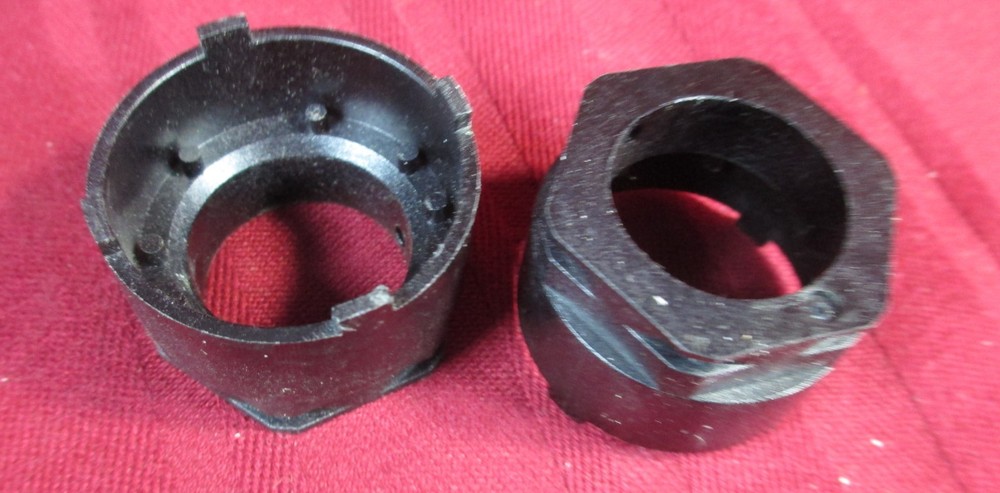 2 SCHLAGE CASTLE NUT WRENCH TOOLS D & AL LEVERS LOCKSMITH PLASTIC SOCKET