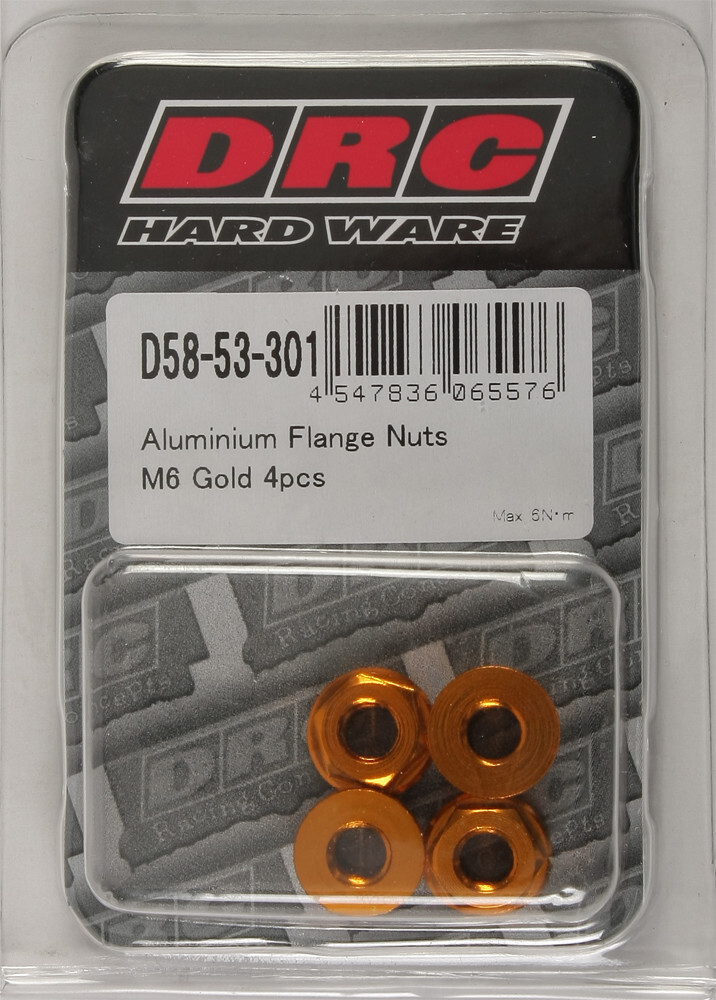 DRC D58-53-301 Aluminum Flange Nuts