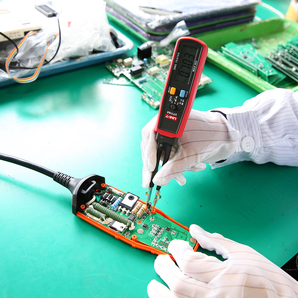 UNI-T UT116A SMD Tester Multimeter LED Diode Continuous Battery Tester