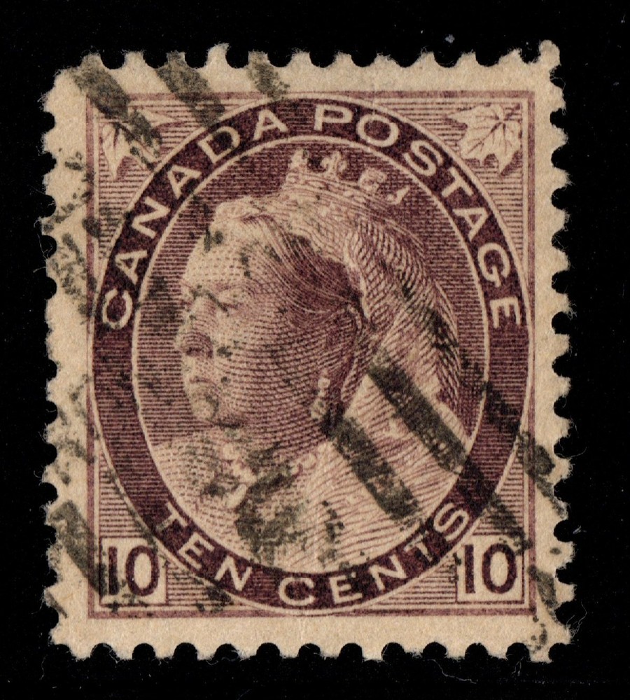 #83 Numeral 10c Canada used well centered  cv $40