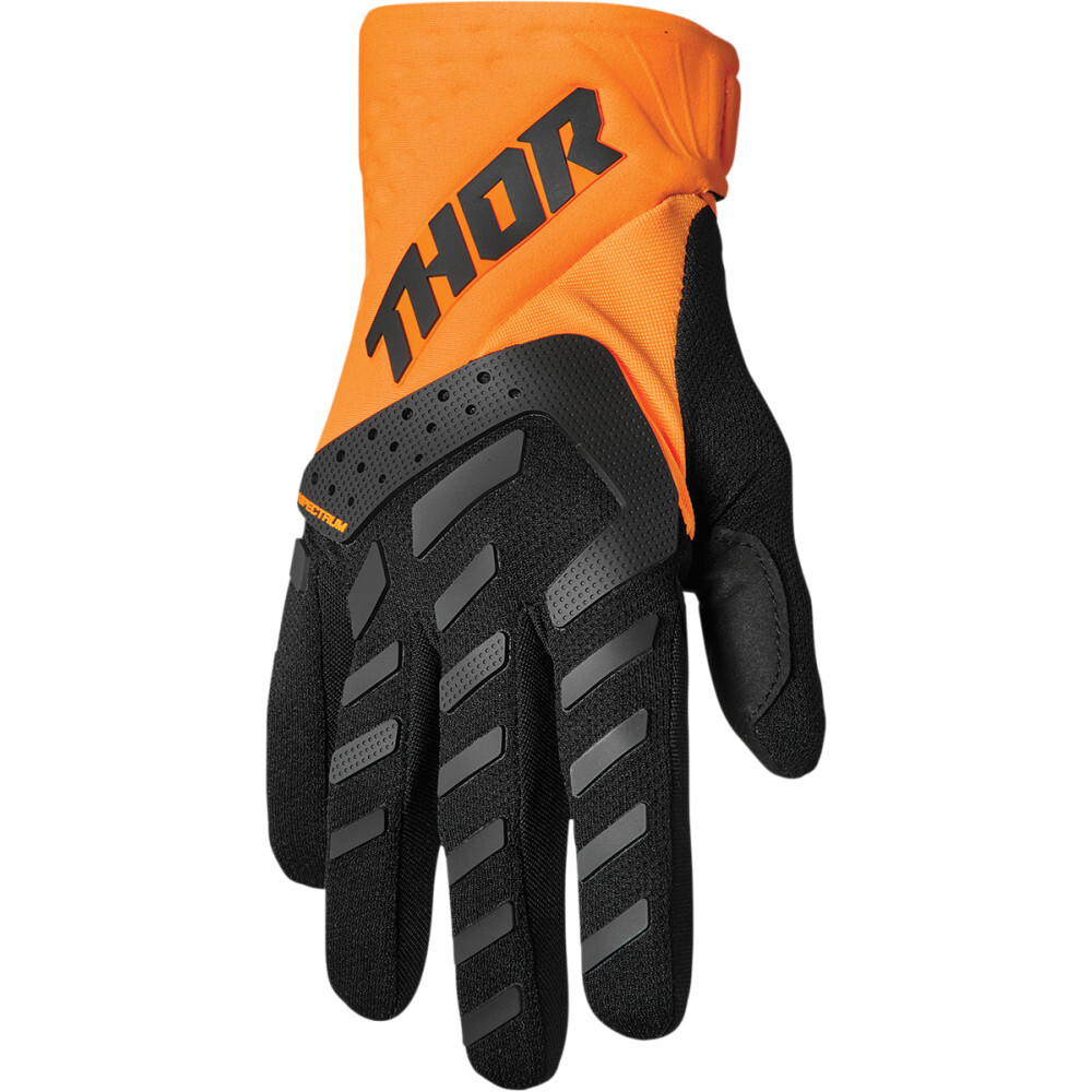 Thor Spectrum Gloves - Orange/Black | Medium